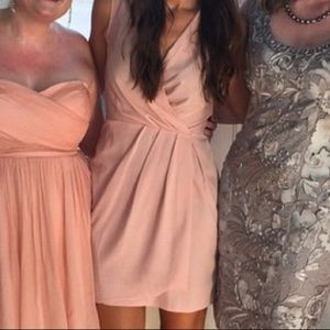 ASOS Blush Wrap mini dress